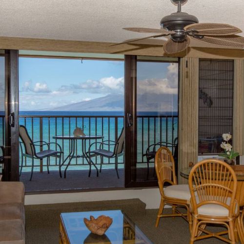 That ocean view all the way through the condo