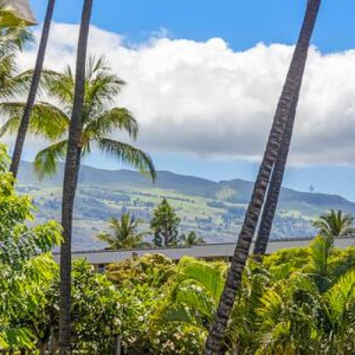 View of Haleakala from your lanai