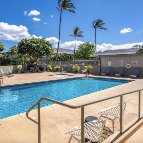 Pool and Spa area