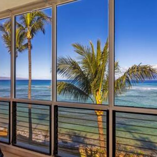 View from your bed...