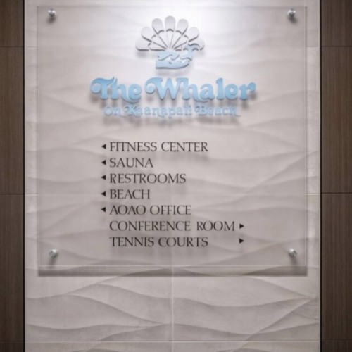The Whaler has all the amenities you'd expect from a 5 star resort.