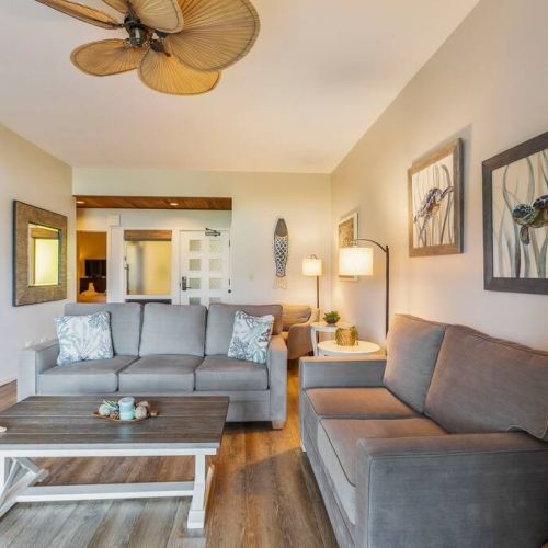 Sofa sleeper in living room