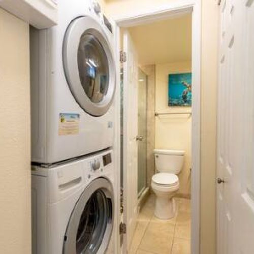 In unit washer/dryer