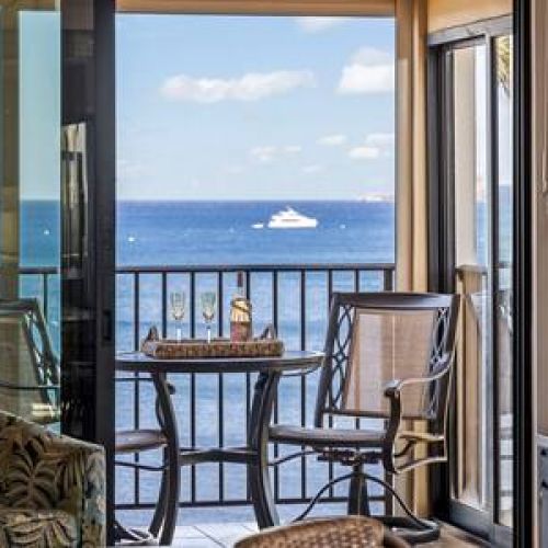 The ocean is calling from Kihei Beach Resort 501.