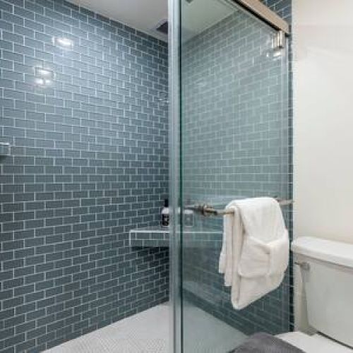 Beautiful custom walk in shower