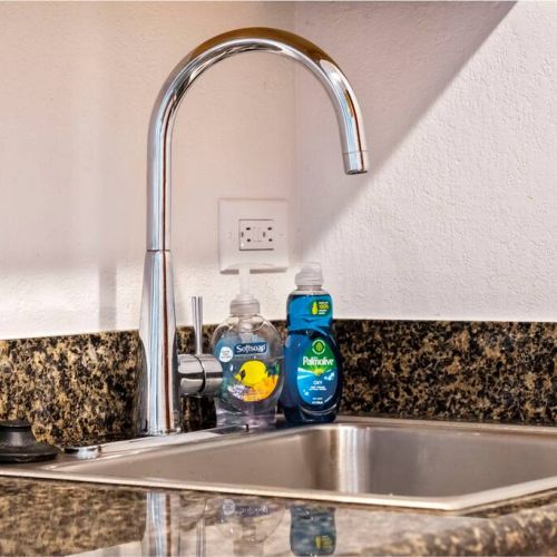 All essentials provided for the kitchen, bathrooms, and laundry courtesy of Stay Aloha.