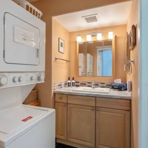 In unit washer/dryer