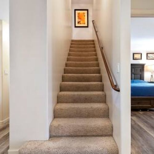 Stairs to the primary bedroom