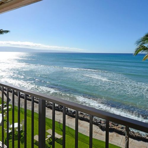Oceanfront resort