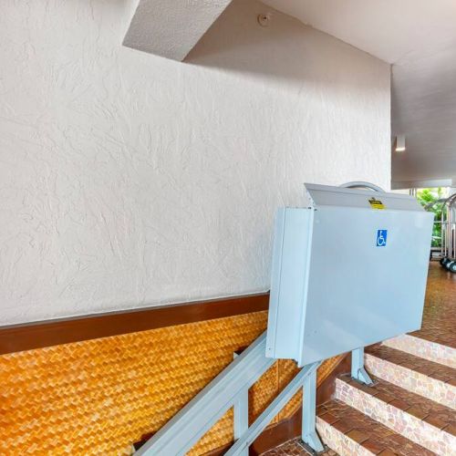 ADA approved resort with lifts and elevators.