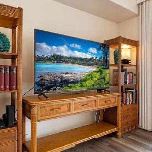 Smart TV with cable