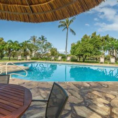 Pool and spa area