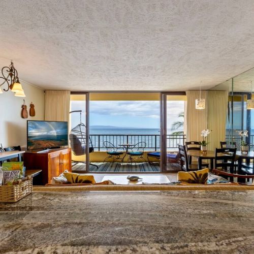 Keep your eye on everything right from the kitchen.