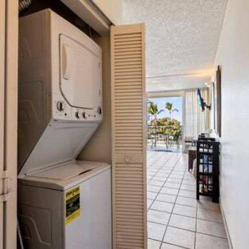 In unit washer/dryer