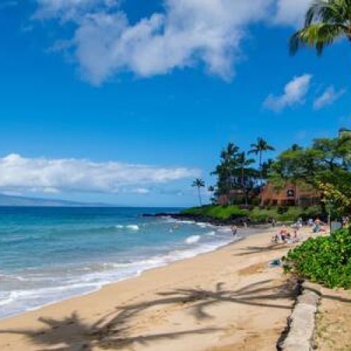 Gorgeous sandy beach for the perfect beach day. Perfect for snorkeling, lounging, and swimming.