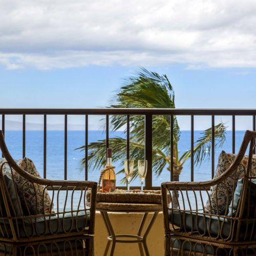 Table for two, with a view.