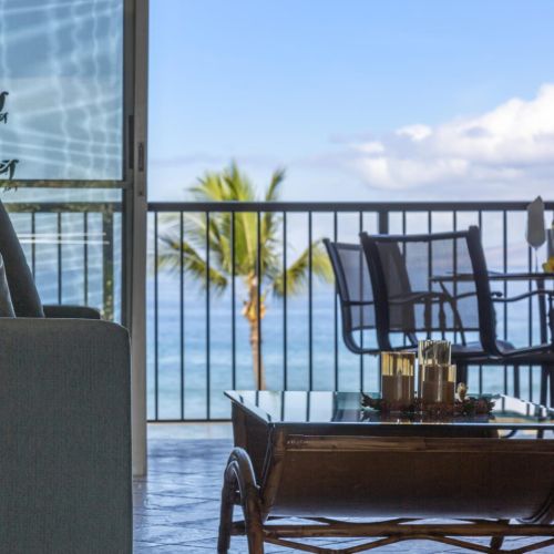 View from the couch in the living room