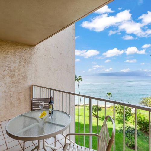 Ocean view from lanai