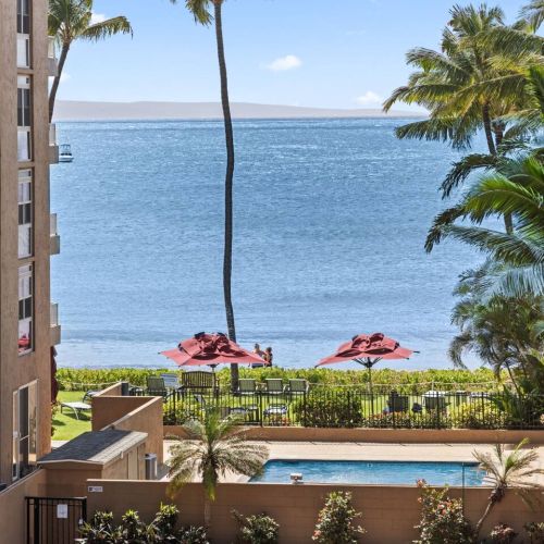 Zoomed partial ocean view