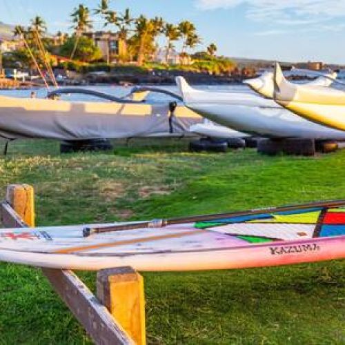 Surf are across the street at Cove Park