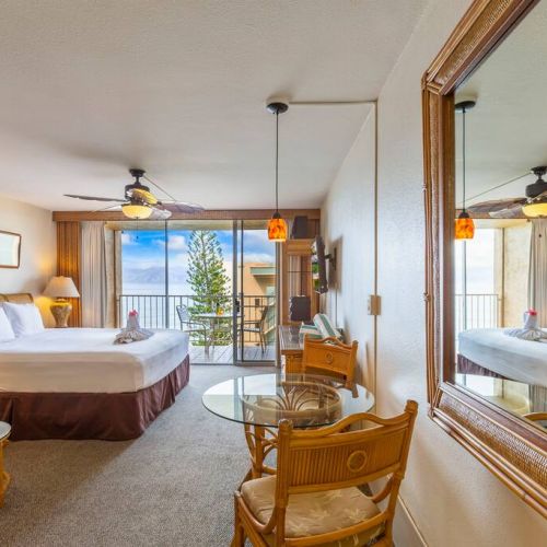 Walk in and take in the view