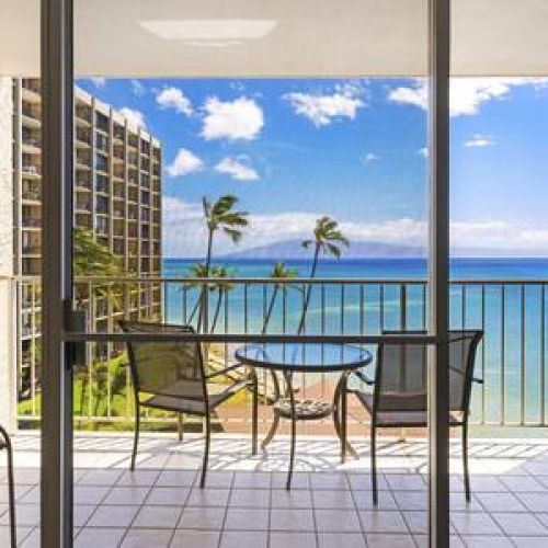 Oceanfront view from your private lanai