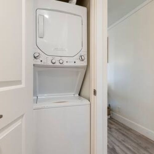 In unit washer/dryer