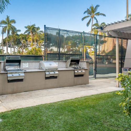 BBQ area