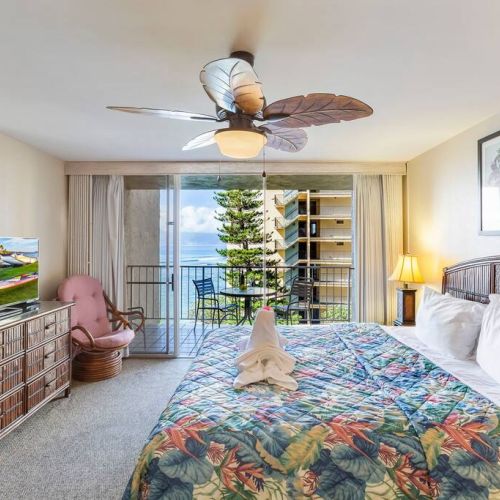 View straight through the entire condo