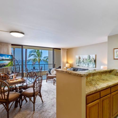 Ocean view throughout the condo.