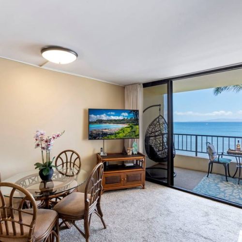 View from your living area.