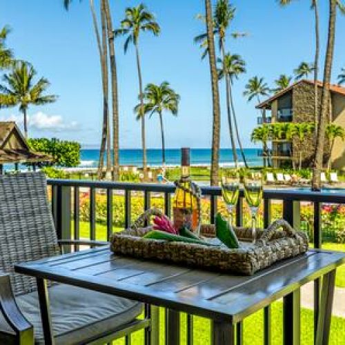 Cheers to your Maui memories made at Papakea E-206.