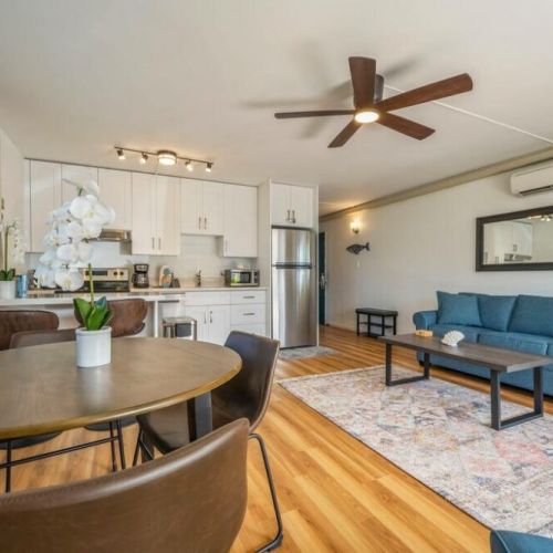 Fully fresh remodel from top to bottom with a coastal aesthetic.