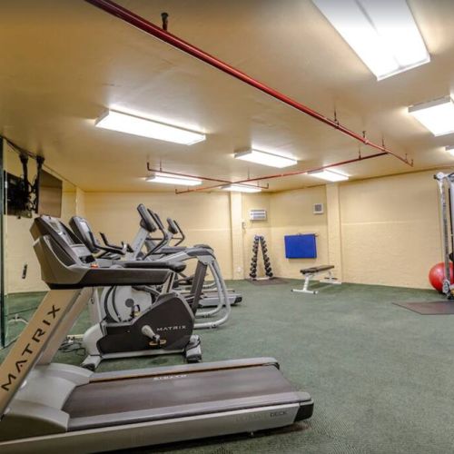Onsite fitness center