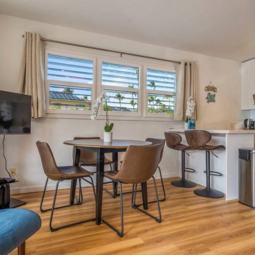 Watch your favorite show or movie from anywhere in the living area