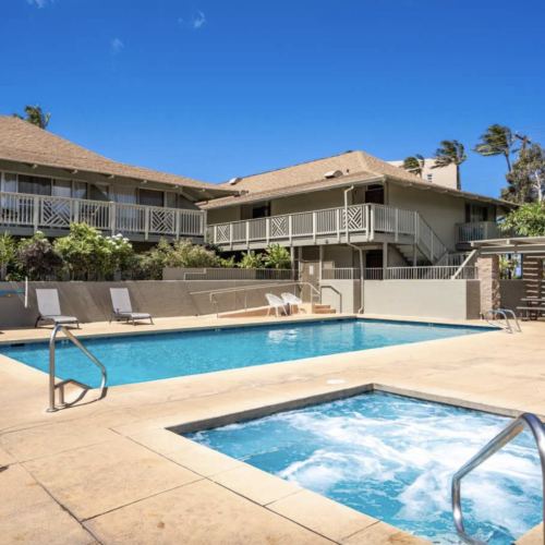 Pool and Spa area