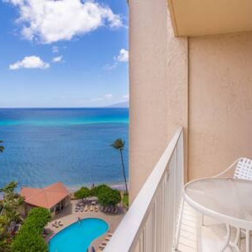 View from private lanai