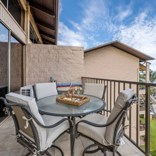 Perfect outdoor space to enjoy the ocean and sunsets