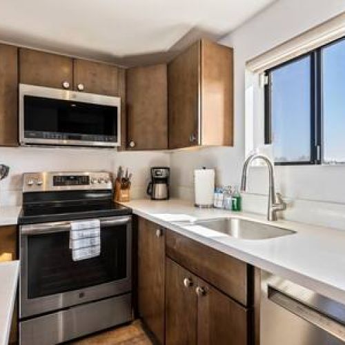 The condo is fully equipped with small appliances needed to make yourself feel at home.