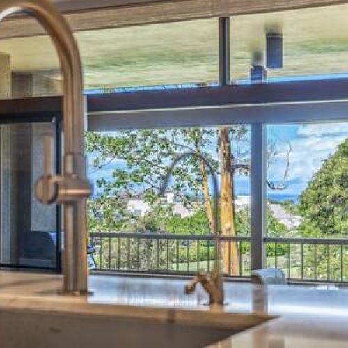 View from kitchen