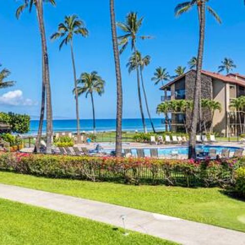 A true oceanfront resort...