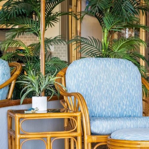 Sit and enjoy the ocean view from living room.