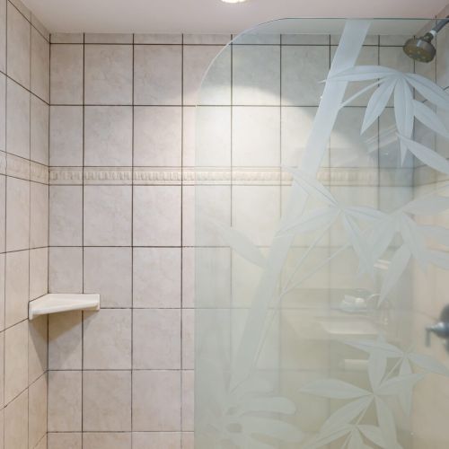 Walk in shower