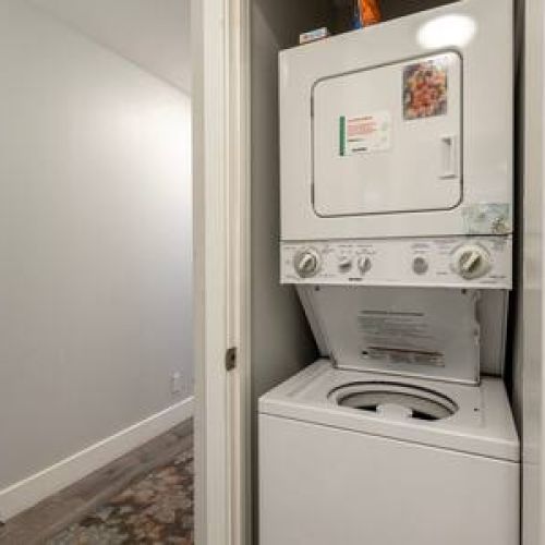 In unit washer/dryer