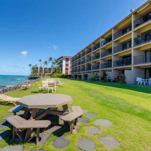 Oceanfront Picnic area