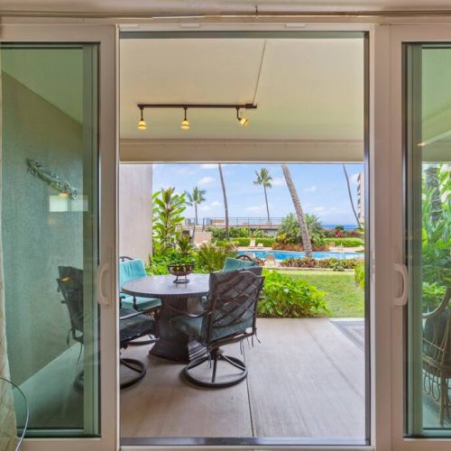 The pool is calling...