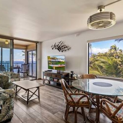 Beautiful natural light throughout this unit