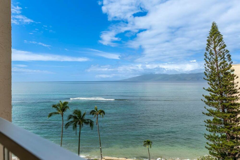 Ocean and Molokai views from you private lanai.