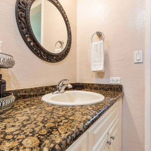 Bath essentials provided by Stay Aloha.