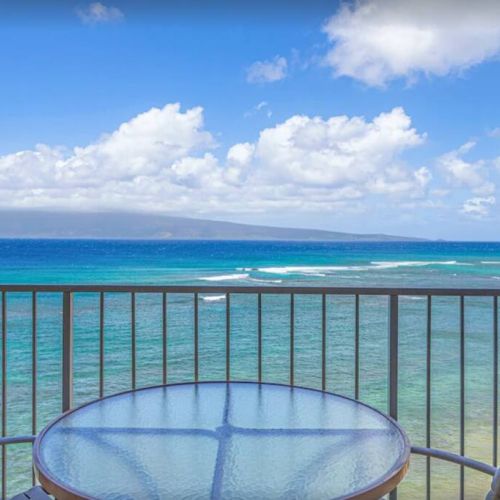 Amazing ocean view from you private lanai.